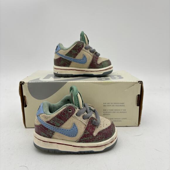 Crenshaw Skate Club X Nike Sb Dunk Low Pro QS Baby 2C 6 Months - Picture 16 of 16